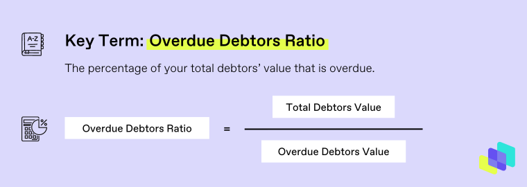 Key Term - Overdue Debtors Ratio (Plain)