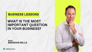 The Most Important Question in Your Business